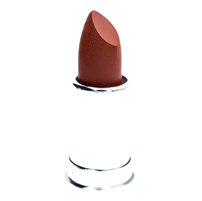 Russet Brown Creamy Pearl Lipstick Color Moisturizing Paraben Free, No Animal Testing & Cruelty Free Lip Makeup Color