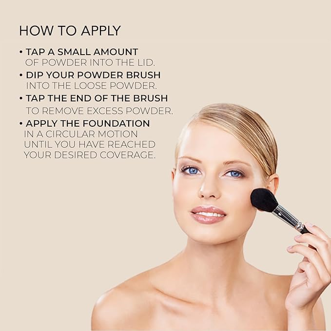 Bellapierre Mineral Foundation SPF 15 – Loose Powder Foundation, Full Coverage Mineral Makeup with Matte Finish – Vegan, Cruelty Free, Hypoallergenic, Oil & Talc Free – 0.32 oz - Ultra