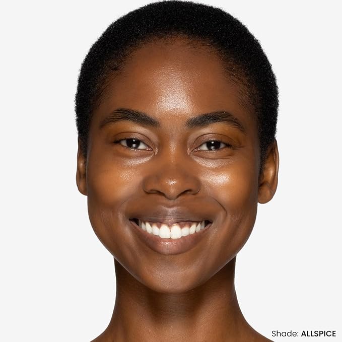 OFIR Sheer Skin Hydrating Tinted Moisturizer for Face | Lightweight Face Tint Makeup | Breathable Vegan Skincare Routine | Sheer Coverage Makeup Formula | Allspice – Deep to Very Deep 1 FL OZ