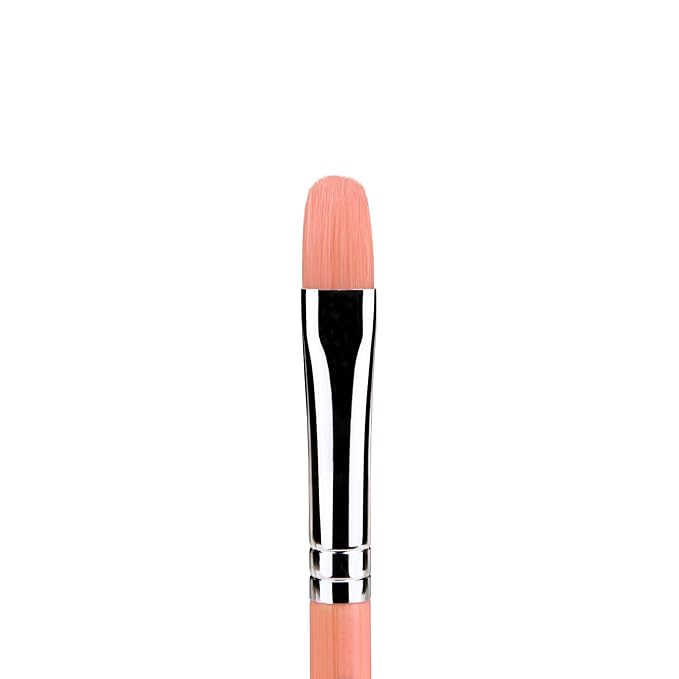 Bdellium Tools Professional Makeup Brush - Pink Bambu Series 936 Concealer - With Soft Synthetic Fibers, For Blending Concealer (Pink, 1pc)