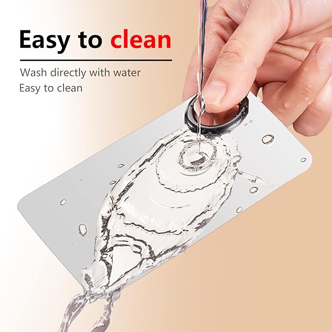 Stainless Steel Makeup Mixing Palette - 2Pcs, Includes Spatula, For Foundation/Eye Shadow/Mascara/Nail Polish/Pigment/Nail Art