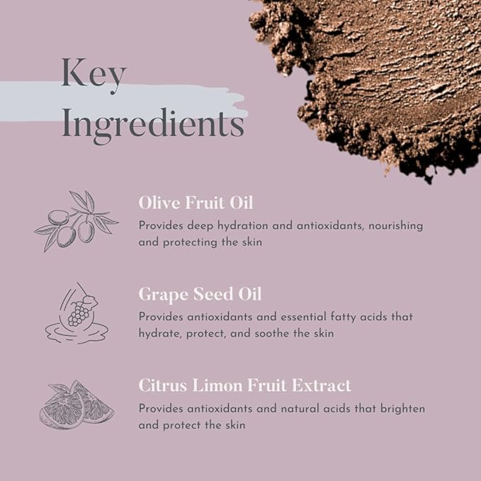 dome BEAUTY Diamond Eye Shadow - Vegan, Cruelty-Free Shimmer Eyeshadow, Easy-to-Blend Long-Lasting Eye Makeup, Paraben-Free, Sulfate-Free, Natural Metallic Eyeshadow - Brazen Bronze .07 oz