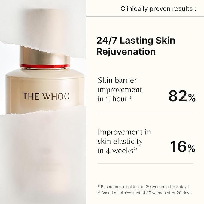 THE WHOO Bichup Ultimate Recovery Youth Serum | Intensive Anti-Aging Luxury Skincare with NAD+ & Ceramide for Wrinkles & Barrier Repair | Day & Night Firming Treatment