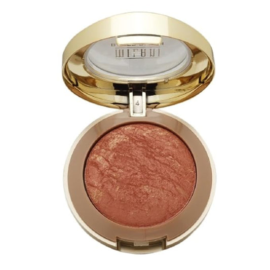 Milani Baked Powder Blush, Rose D'oro [02] 0.12 oz (Pack of 2)