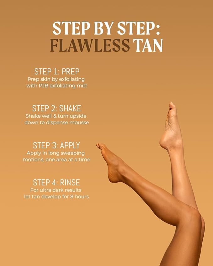 Peta Jane Ultra Dark Tanning Mousse, 7 Fl Oz, Pack of 2