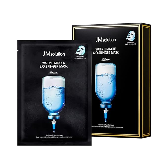 JMsolution Face Mask Bundle 20EA - Water Luminous S.O.S Ringer Mask Bird Nest Mask