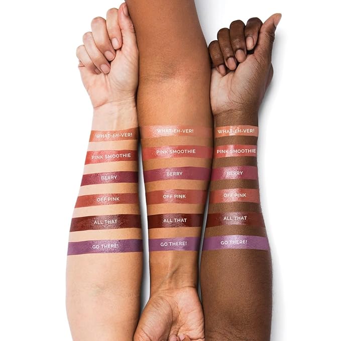 OFIR Lip Rouge Satin Hydrating Lipstick | Full Coverage Cream Lipstick for Long Wear Comfort | Lightweight Lip Satin Finish with Shea Butter | All That - Dark Brown 0.12 oz