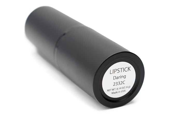 Daring Deep Red Lipstick Color Moisturizing Paraben Free, No Animal Testing & Cruelty Free Lip Makeup Color