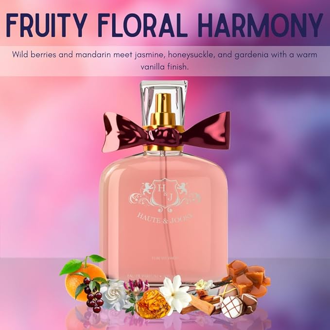 Womens Perfume – INSPIRED by A WORLD RENOWED WOMEN'S PERFUME – Wild Berries, Jasmine, Vanilla, Amber – Sweet, Fruity, Floral, Long-Lasting – 3.4oz