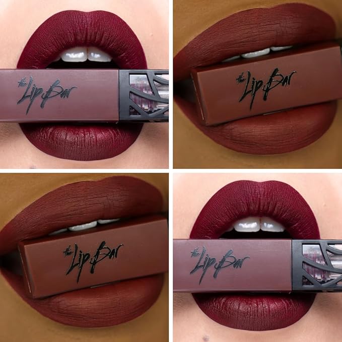 The Lip Bar Liquid Matte Lipstick 3 Pack, Bawse Lady + Muse + Rebel