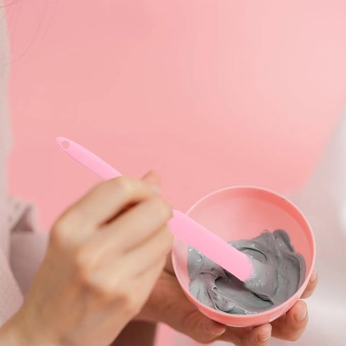 Beauty Spatula, 5 Pcs Small Spatula Mini Spatula for Cosmetics Lotion Makeup Spatula, Every Drop Tiny Spatula for Makeup and Kitchen Jar, Wax Waxing Body Hair Removal spatula