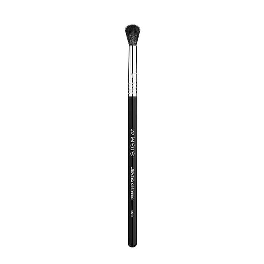 Sigma Beauty E38 Diffused Crease Brush - Blending Brush For Corner Eyelids - Eyeshadow Application and Fluffy Blending Brush - Apply Pigment and Blend Harsh Lines