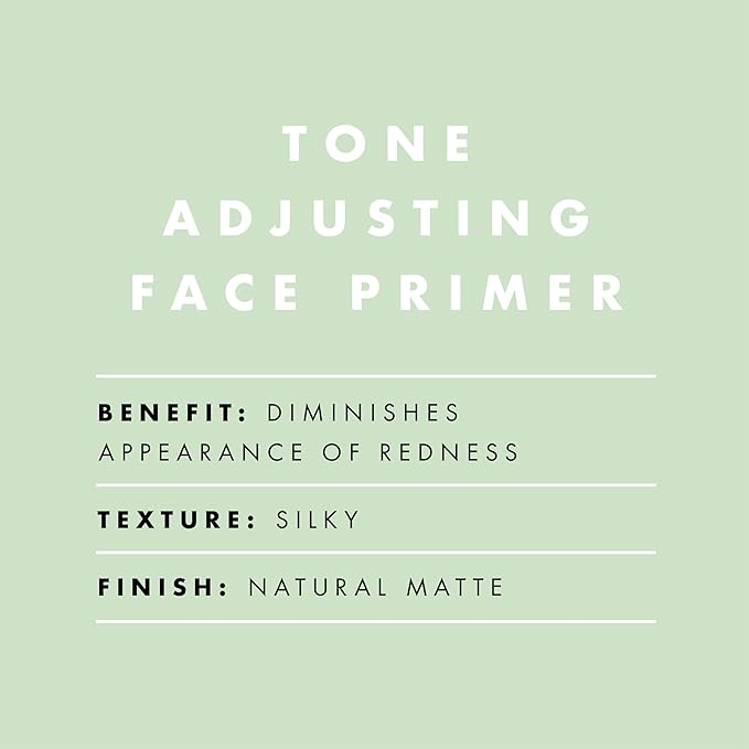 e.l.f. Tone Adjusting Face Primer, Makeup Primer For Neutralizing Uneven Skin Tones & Redness, Grips Makeup To Last, Vegan & Cruelty-free, Small