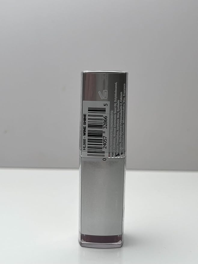 Palladio Herbal Lipstick, Rich Pigmented and Creamy, Infused with Aloe Vera, Chamomile & Ginseng, Prevents Lips from Drying, Combats Fine Lines, Long Lasting Lipstick, Wine Shine