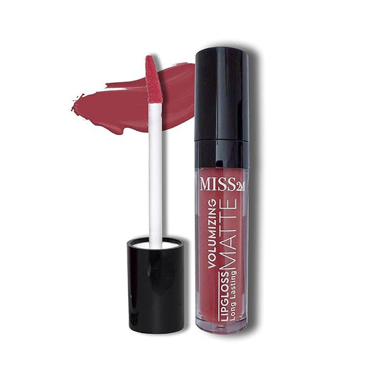 16-Hour Volumizing Matte Liquid Lipstick with Non-Drying, Waterproof Matte Liquid Lip Color: 125 Plum Magic, 0.14 Fl Oz