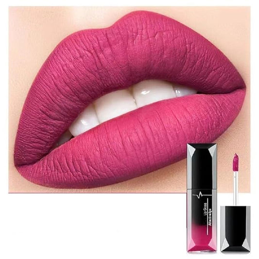 21 Colors Matte Liquid Lip Gloss - Non Transfer Proof, Long Lasting 10Hrs Glossy Lipstick, Kiss Proof & Hydrating Lip Stain Wear (7)