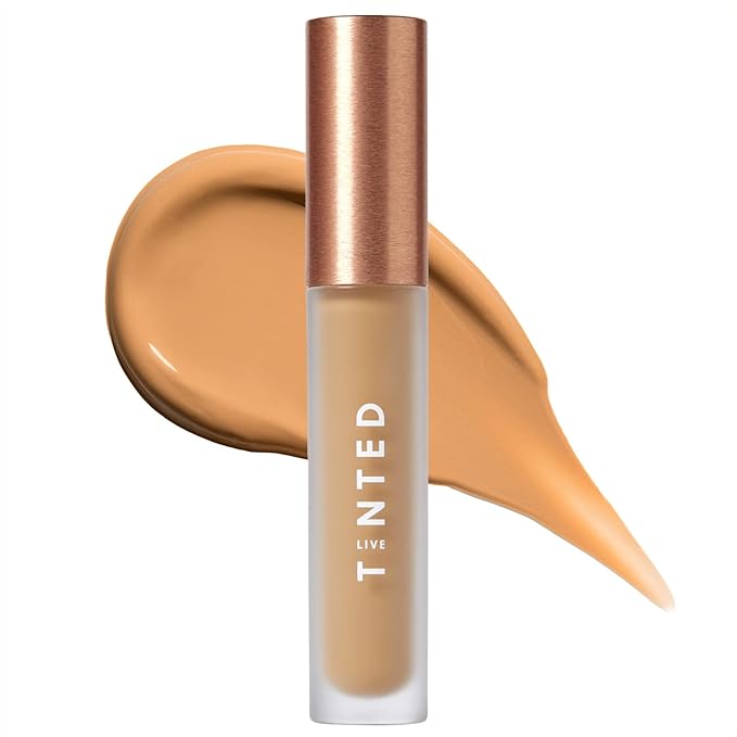 Live Tinted Hueskin Serum Concealer - Medium-to-Full Coverage Concealer with Niacinamide, & Hyaluronic Acid for Dark Circles, Fine Lines & Wrinkles, Buildable Long-Lasting Formula, 0.35 oz Shade 11