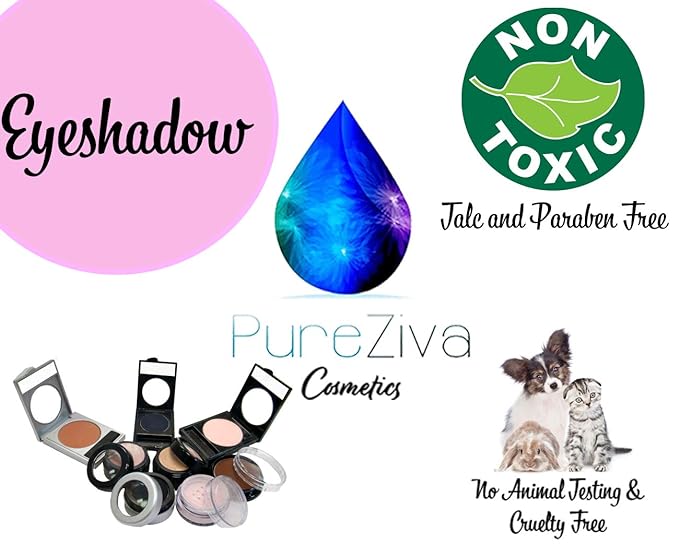 Mother of Pearl Frosted White 100 Pure Ivory Nude Beige Shimmer Pressed Powder Single Vegan Eyeshadow; Talc, Paraben & Cruelty Free