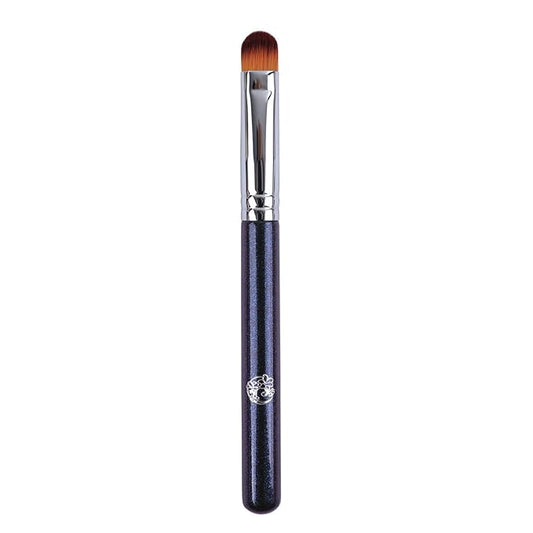 ENERGY Concealer Brush Under Eye Flat Makeup Brush for Eyebrows Foundation Concealer Blending with Liquid Cream Cosmetics Flawless Full Coverage Vegan Face Brush Blue