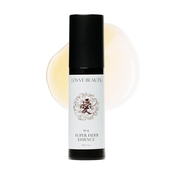 Super Herb Essence - Hydrating Face Moisturizer with Hyaluronic Acid & Rosehip Extract - Lightweight, Fast-Absorbing Serum-Essence Hybrid for Oily & Acne-Prone Skin - 1oz