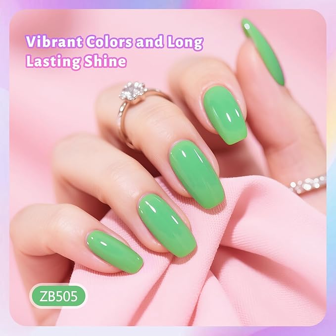 Nail Polish Set, 10 Color With 2PCS Base and Top Coat Nail Polish