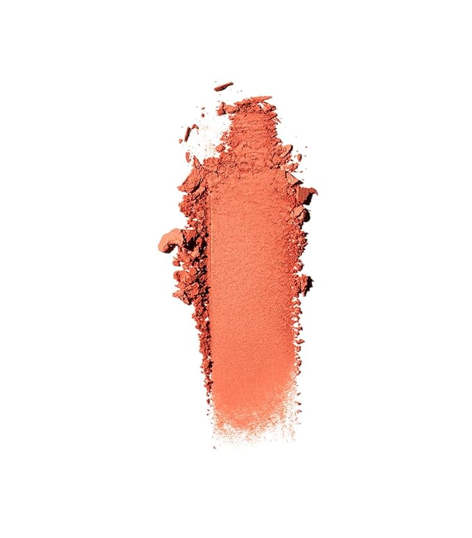MAKE Beauty Skin Mimetic Microsuede Blush - Matte Powder Blush for Cheeks with Long Lasting Color - Non Comedogenic, Travel Size Makeup Single Palette. Shade - Vivid Dream (Orange)