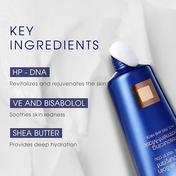 Pier Auge Facial Masks | Douce Aura Face Mask | Overnight Face Mask for Glass Glow Skin -Glowup & Hydrating, Firming and Moisturizing | PDRN Mask| No-Rinse Sleeping Mask 50ml,1.69 fl.oz