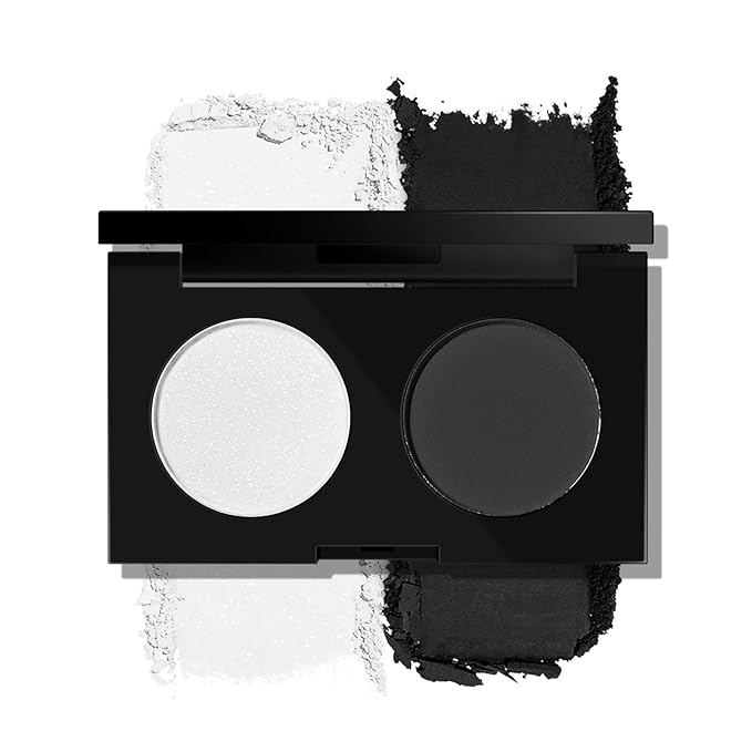 KYDA 2 Color Eyeshadow Palette, Taupe Brown and Matte Nude Eyeshadow Powder, Highly Pigment, Soft and Blendable Makeup for Daily Look -06