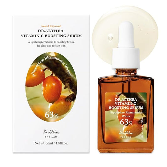 Dr.Althea Vitamin C Boosting Serum | Daily Facial Serum with TRANEXAMIC ACID for All Skin Types | Helps Remove Dark Spots & Uneven Skin Tone | Korean Vegan Skin Care (Vitamin C Boosting RENEWED)