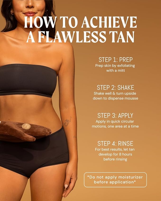 Peta Jane Dark Tanning Mousse, 7 Fl Oz, Pack of 2