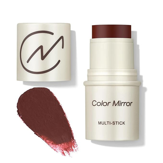 Multi-Use Makeup Stick - Blush, Lipstick, Eyeshadow & Highlighter For All Skin, Buildable Color, Long-Lasting, Lightweight, Natural Soft Finish(32 Mangosteen Matte), 0.158 oz