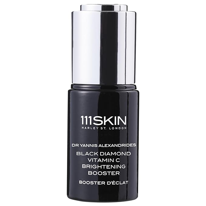 111SKIN Black Diamond Vitamin C Serum for Face, Hydrating Skin Serum with Hyaluronic Acid & Niacinamide, Helps Reduce the Appearance of Dark Spot & Redness for All Skin Types, 0.68 fl oz