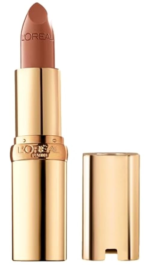 L'Oreal Paris Colour Riche Original Creamy, Hydrating Satin Lipstick with Argan Oil and Vitamin E, Ginger Spice , 1 Count