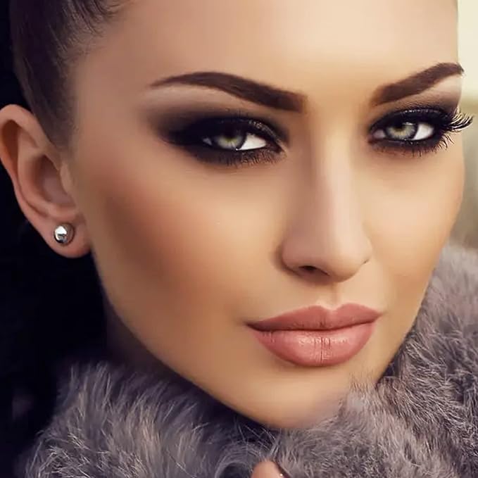 MEICOLY 9 Colors Glitter Eyeshadow Palette,Upgraded Black Smokey Gray Silver Eyeshadow,Eye Shadow Eye Makeup,Shimmer Matte Eyeshadow Palette with Mirror sombras negra para ojos para de ojos