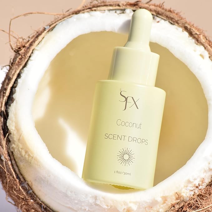 SunFX Scent Drops - Sunless Tanning Additive For Spray Tanning or Self tanners 1oz/30ml (Coconut)