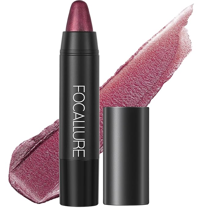 FOCALLURE Ultra Chic Lipstick,Rich Vitamin E Lip Crayon,Lightweight Color without Drying or Fading,Long Lasting Lips Makeup,#30 Flame