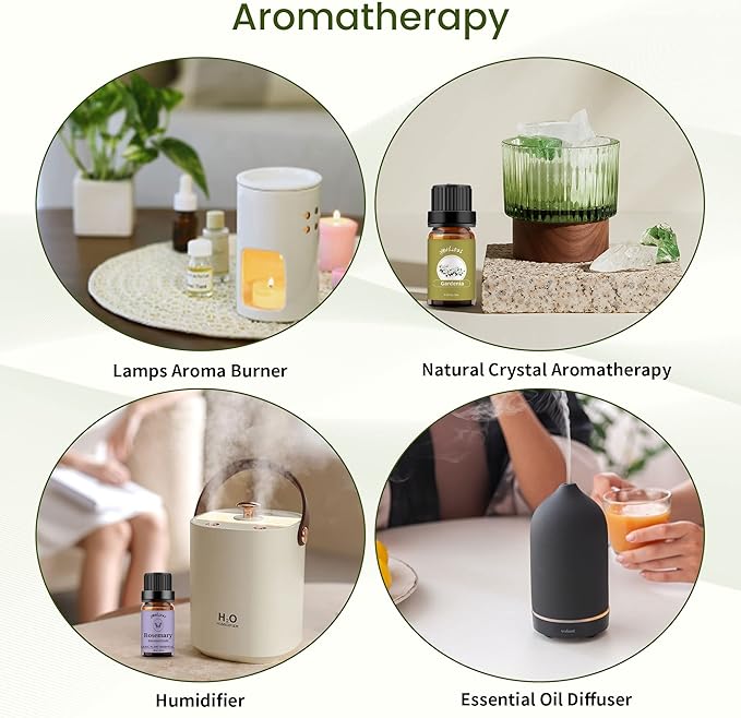 yethious Gardenia Essential Oil, 100% Pure Organic Gardenia Aromatherapy Oil for Diffuser, Humidifier, Soap, Candle, Perfume