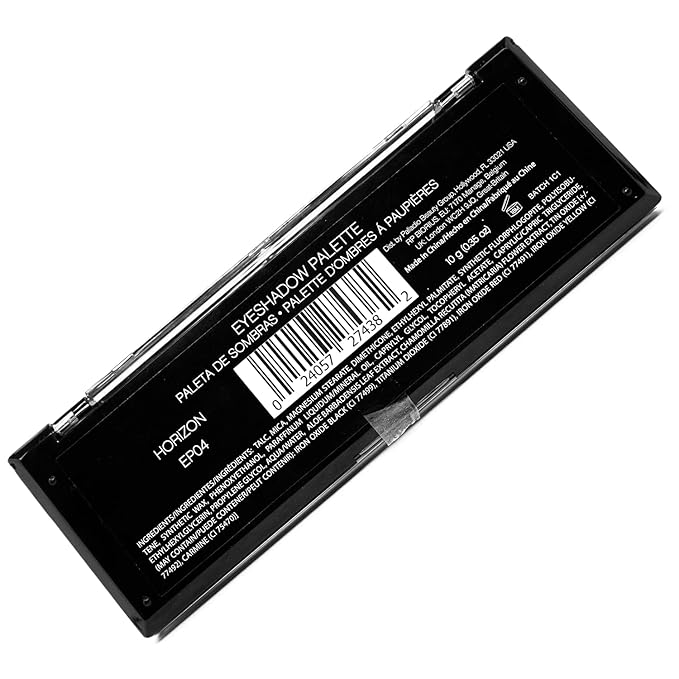 Palladio Eyeland Vibes, Escape to the Tropics, 10 Count Eyeshadow Palette, 5 Curated Palettes, Seductive Nudes to Vibrant Hues, Complimentary Shades, Day and Night Looks, Rich Pigment, Horizon