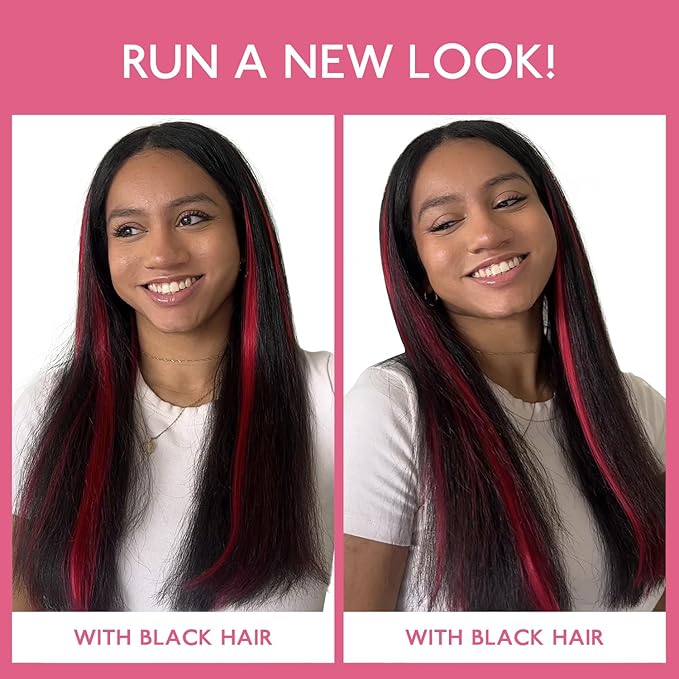 WENNALIFE I Tip Hair Extensions Human Hair, 50g 50s 24 Inch Red Remy Itip Human Hair Extensions Invisible Itips Straight I Tips Fusion Extensions Real Human Hair