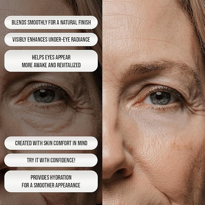 Original Luminance Milano Under Eye Brightener Pink – Lightweight Pink Under Eye Corrector for Dark Circles and Fine Lines – Vegan Concealer Brightener for Tired Eyes – Natural Radiant Finish