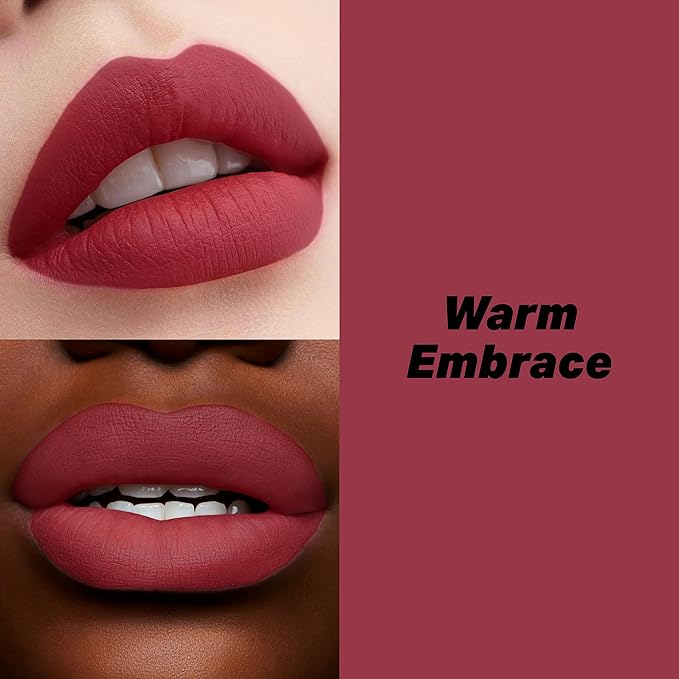 16-Hour Volumizing Matte Liquid Lipstick with Non-Drying, Waterproof Matte Liquid Lip Color: 108 Warm Embrace, 0.14 Fl Oz