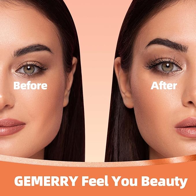 Strip Lashes Kit Natural False Eyelashes With Lash Glue Soft 10 Pairs Fake Eyelashes Strip Eyelashes Kit by GEMERRY