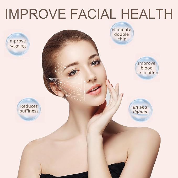 1PCS Lymphatic Contour Face Brush, Designed for The Face Gentle Enough for Daily Use, Lymphatic Contour Brush, Chin & Jawline Sculpting