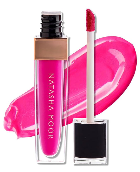NATASHA MOOR: Molten Matte Liquid Lipstick - Long-Lasting, Hydrating, Matte Finish with Moisturizing Vitamin E - Waterproof, Kiss-Proof, Cruelty-Free - 12-Hour Stay Power - UNSTOPPABLE