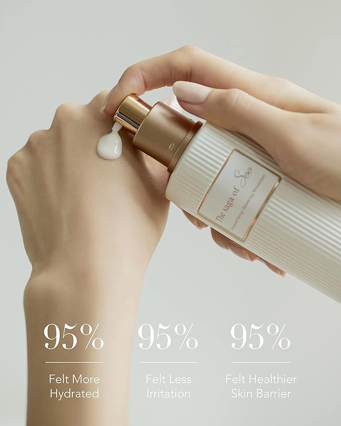 Sooryehan The SAGA of SOO Botanical Energy Boosting Toner (150 ml / 5 Fl Oz) - Korean Hydrating Skin Care by LG Beauty. Sensitive Skin.