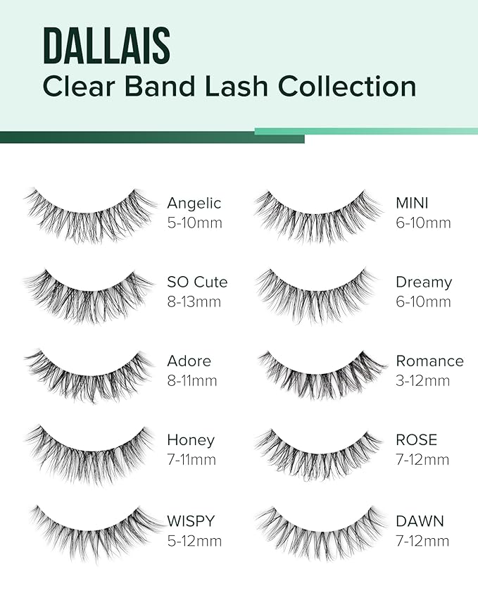 Short Strip Lashes Natural Eyelashes Wispy Lashes Fluffy Mink Lashes C Curl Eye Lashes Soft Small False Eyelashes Demi Wispies Eyelashes 7 Pairs