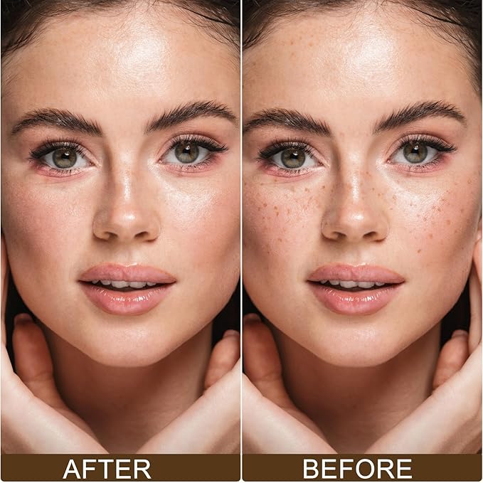Freckle Stamp,Faux Freckle Stamp-Natural-Looking, 5-Point Freckle Stamp,Waterproof Freckle Makeup,Waterproof & Long-Lasting & Quick Dry,for Natural Sunkissed Makeup (4# ESPRESSO)
