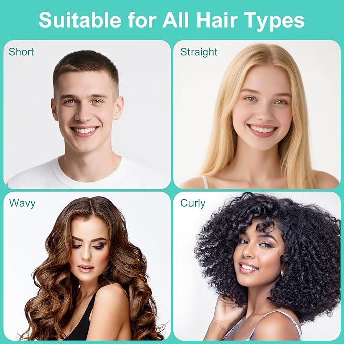 2-Pack Curly Hair Brush, Curl Defining Brush with Soft Boar Bristles Detangling Tangled Glides, Wide-Teeth Design Effortlessly Shaping & Defining Curls, Curling Definer for Wet & Dry Hair (Green Pink)