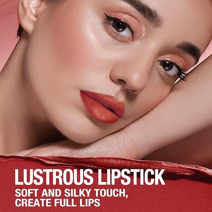 Matte Lipstick For Women Girls 24Hr Wear Waterproof Long Lasting Hypoallergenic Lipsticks - Lightweight Non-Drying, Fade-Resistant Formula 12 Trendy Colors for Daily Use Vegan & Cruelty-Free 08