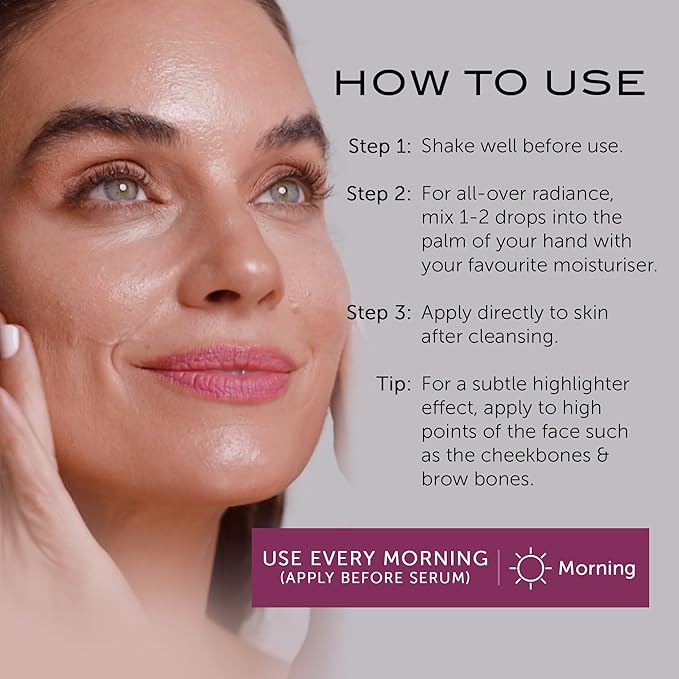 111SKIN Rose Gold Radiance Booster Serum for Face, Hydrating Face Glow Serum with Hyaluronic Acid, Niacinamide & Damascus Rose for Radiant & Even Skin Tone, Suitable for All Skin Types, 0.68 fl oz